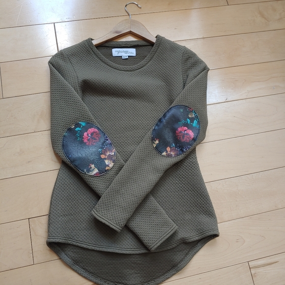 Sweater with Elbow Patches Copious Alice Top - Picture 3 of 7